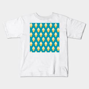 Soft Serve - Turquoise Kids T-Shirt